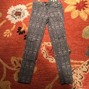 Printed skinny jeans